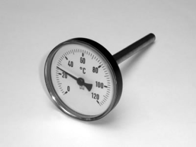 Teploměr do akumulační nádrže