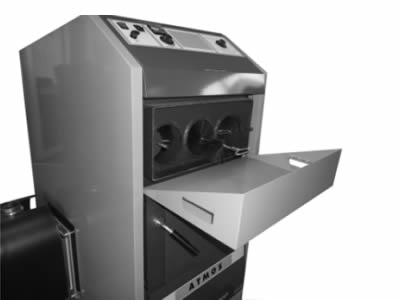 Popelník pro čištení trubkovnice kotlů na pelety DxxP